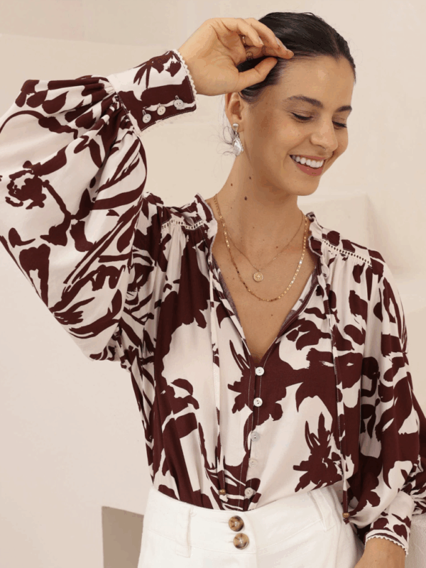 Iris Maxi Tiana Ls Shirt