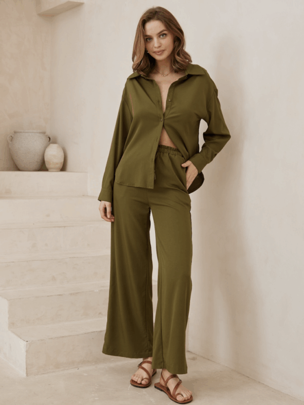 Iris Maxi Harmoni Cupro Ls Shirt