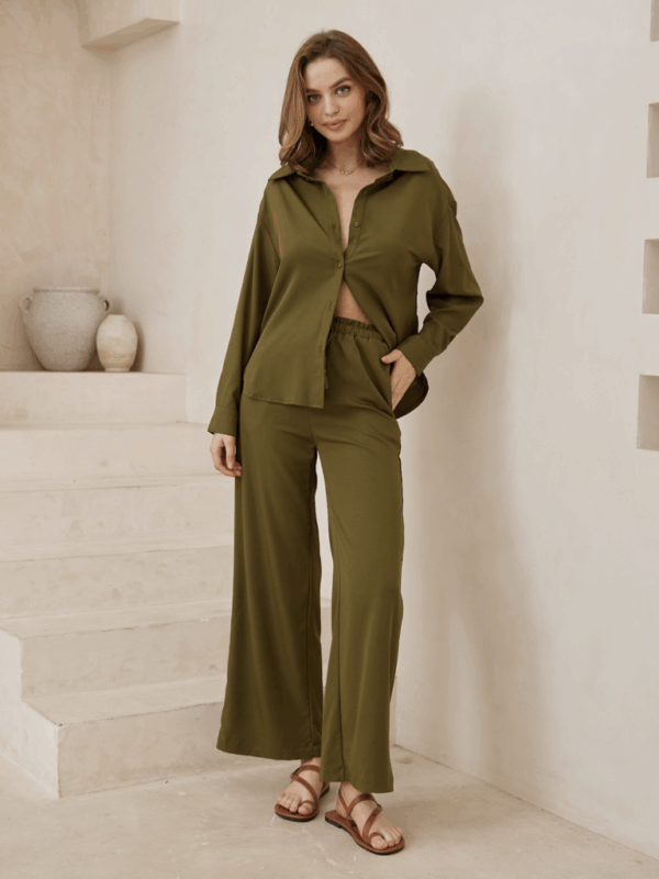 Iris Maxi Harmoni Cupro Pant