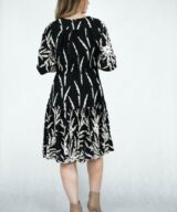 Willow Tree Fine Leaf Ss Mini Dress