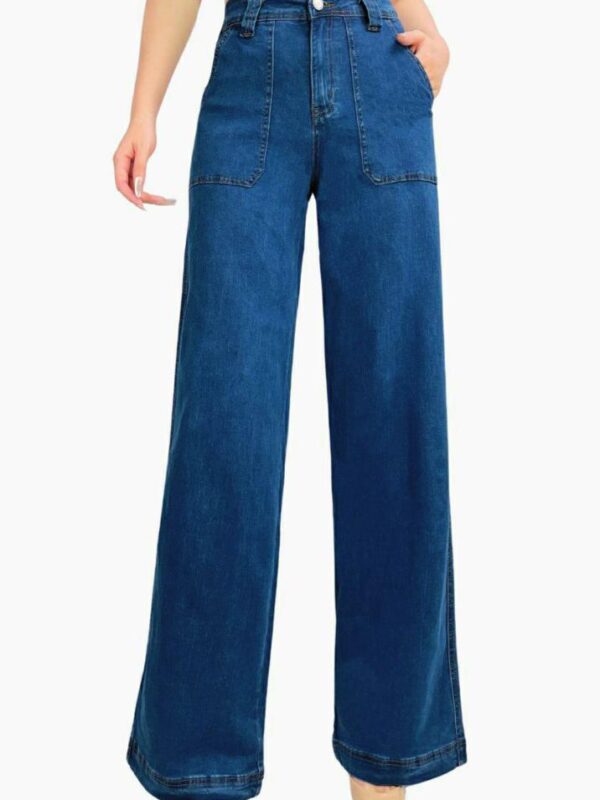 Country Denim Lila Stretch Straight Leg