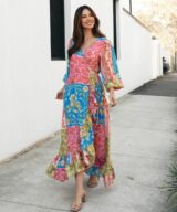 Label of Love Wanderlust Wrap Maxi Drs