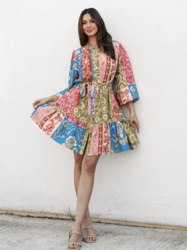 Label of Love Wanderlust Ls Mini Dress