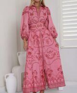 White Sandstorm Xander Ii Ls Maxi Dress