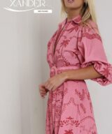 White Sandstorm Xander Ii Ls Maxi Dress