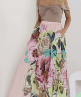 White Sandstorm Del Sol Maxi Skirt