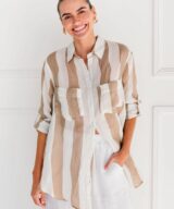 Soul Sparrow Christina Stripe Ls Top