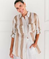 Soul Sparrow Christina Stripe Ls Top