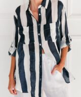 Soul Sparrow Christina Stripe Ls Top