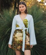 White Closet Woodlands Mini Dress