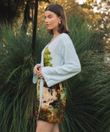 White Closet Woodlands Mini Dress