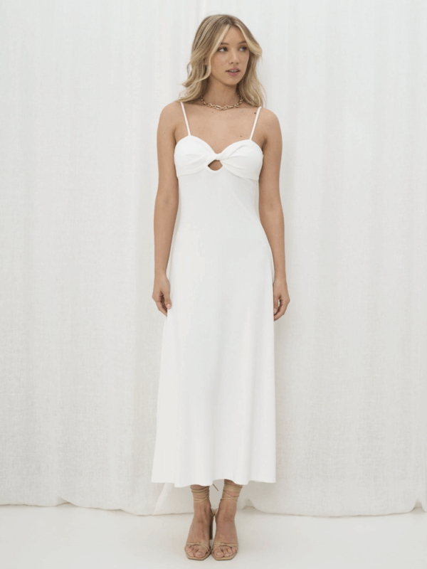 Wits the Label Anais Twist Frt Knit Maxi