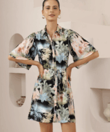Iris Maxi Littie Ss Mini Dress