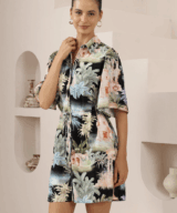 Iris Maxi Littie Ss Mini Dress