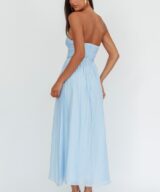 Here Comes the Sun Arleth Strapless Maxi Drs