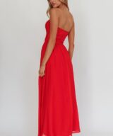 Here Comes the Sun Arleth Strapless Maxi Drs