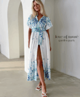 White Sandstorm Brielle Midi W/ Belt