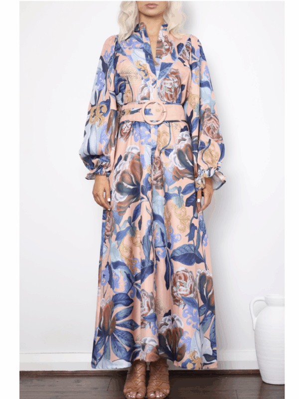 White Sandstorm Donatela Maxi Dress