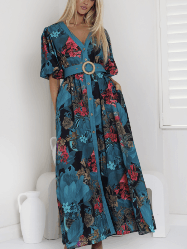 White Sandstorm Lucinda Ls Maxi Dress