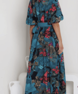 White Sandstorm Lucinda Ls Maxi Dress