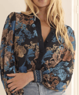 White Sandstorm Chateau Black Ls Shirt