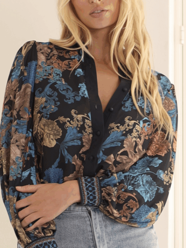 White Sandstorm Chateau Black Ls Shirt
