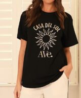 Ave Casa Del Sol Beaded Tee