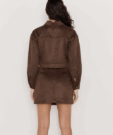 Minkpink Aston Suede Crop Jacket
