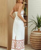 Indikah Zendaya Strapless Maxi Dr