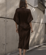 White Closet Amelie Drape Front Top