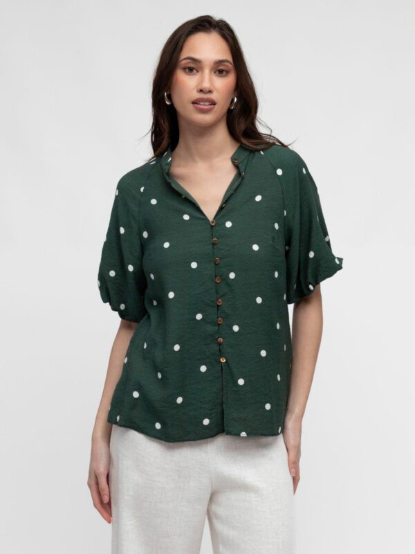 White Closet Dotted Delight Ss Shirt