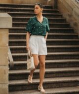 White Closet Dotted Delight Ss Shirt