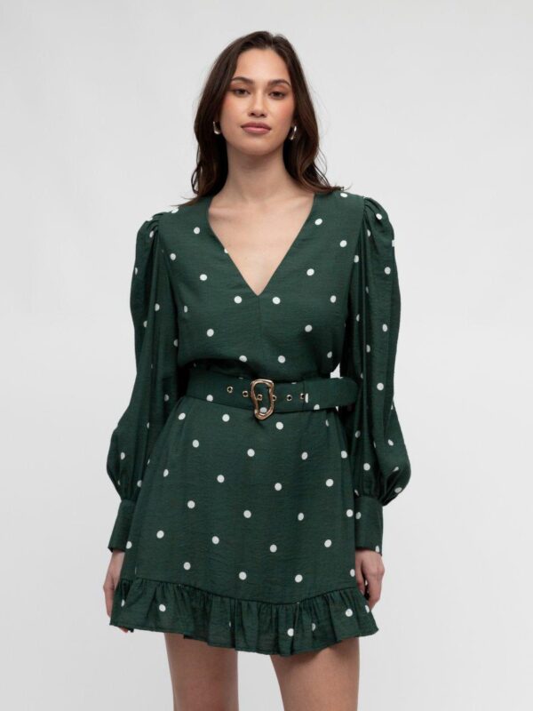 White Closet Dotted Delight Ls Mini Dr
