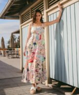 White Closet Sunny Santorini Maxi Drs