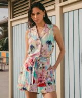 White Closet Sunny Santorini Playsuit