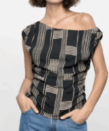 Staple the Label Marina Asymmetrical Top