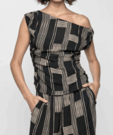Staple the Label Marina Asymmetrical Top