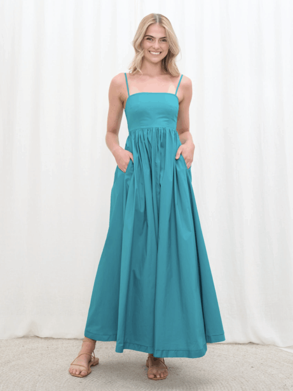 Wits the Label Cut Out Bk Maxi Dress