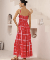 Iris Maxi Samantha Tie Frt Maxi Drs