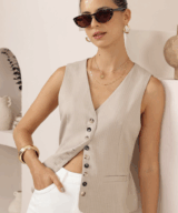 Iris Maxi Burmuda Vest