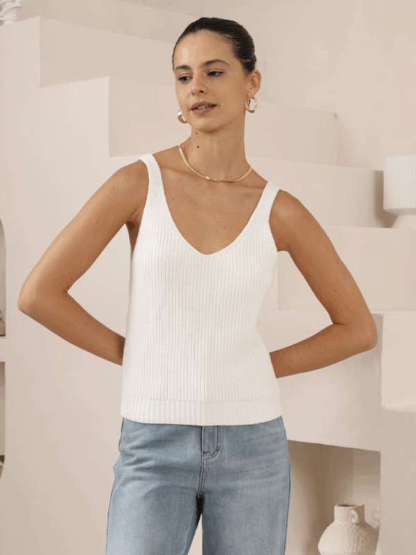 Iris Maxi Vanessa Knit Top