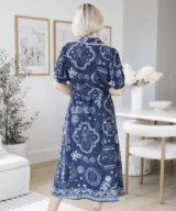 Shareen Seashell Ss Midi Dress