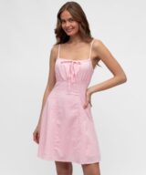 Ebby & i Belle Plain Mini Dress