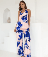 Ebby & i Sapphire Blossom Pant