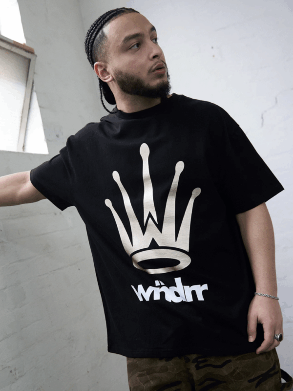 Wndrr Crest Box Fit Tee